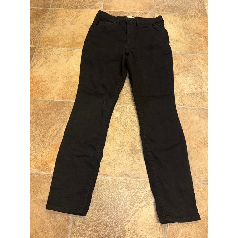 Universal Thread High Rise Skinny Jeans Black Denim Size 10R